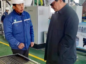 烟台开发区工委副书记、管委副主任刘建民一行